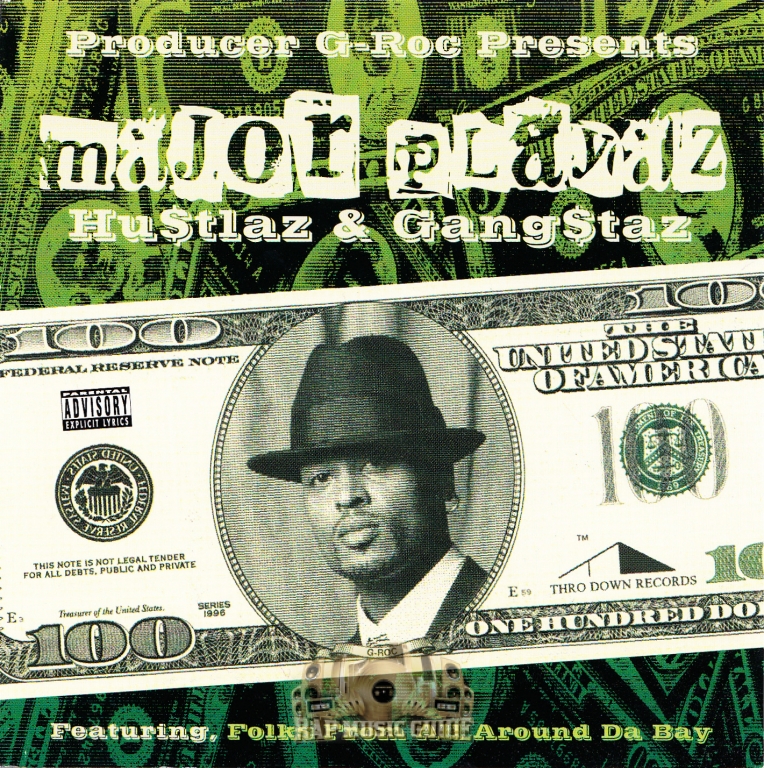 G-Roc Presents - Major Playaz, Hustlaz & Gangstaz: 1st Press. CD